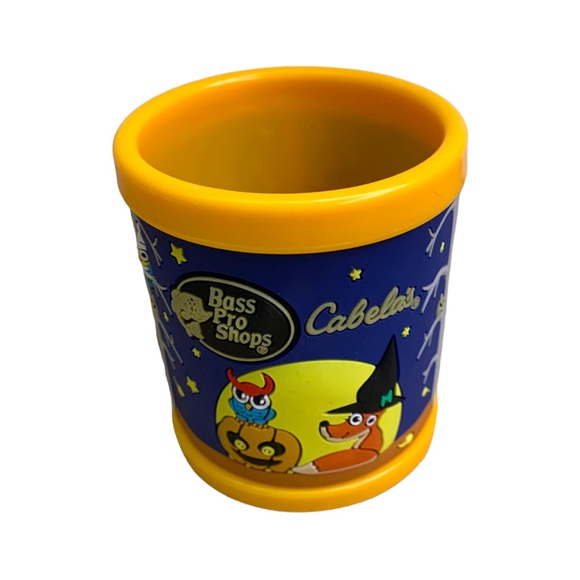 Cabela's Bass Pro Shop Plastic 3D Halloween Glow in Dark Handle Cup Mug Kids - Picture 8 of 9